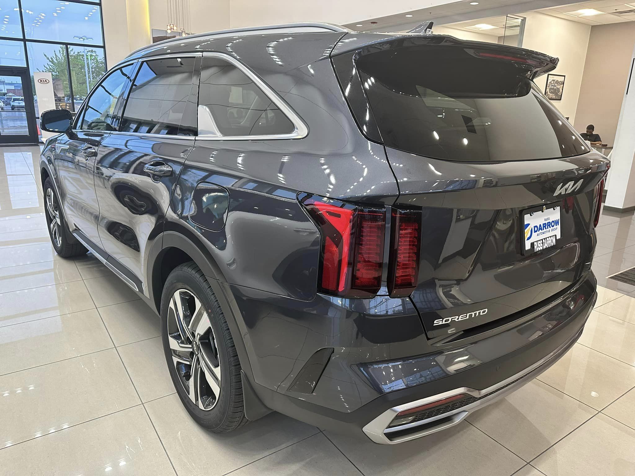 2023 Kia Sportage - Platinum Graphite - HEV Hybrid SX Prestige Trim - Driver's Side Rear View
