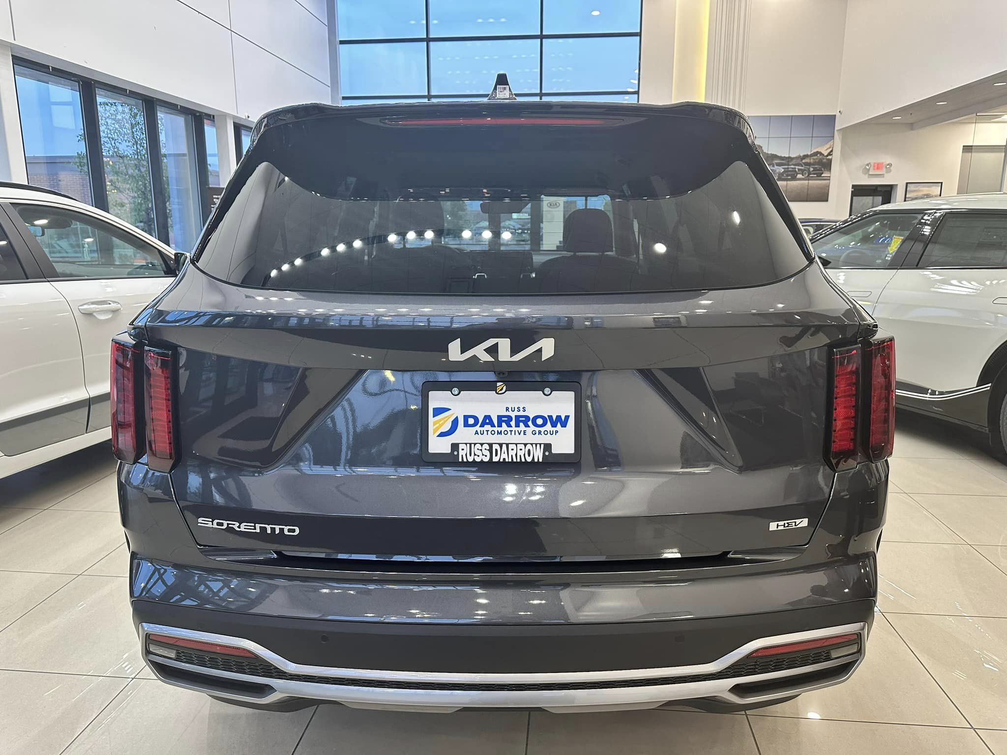 2023 Kia Sportage - Platinum Graphite - HEV Hybrid EX AWD Trim - Rear View