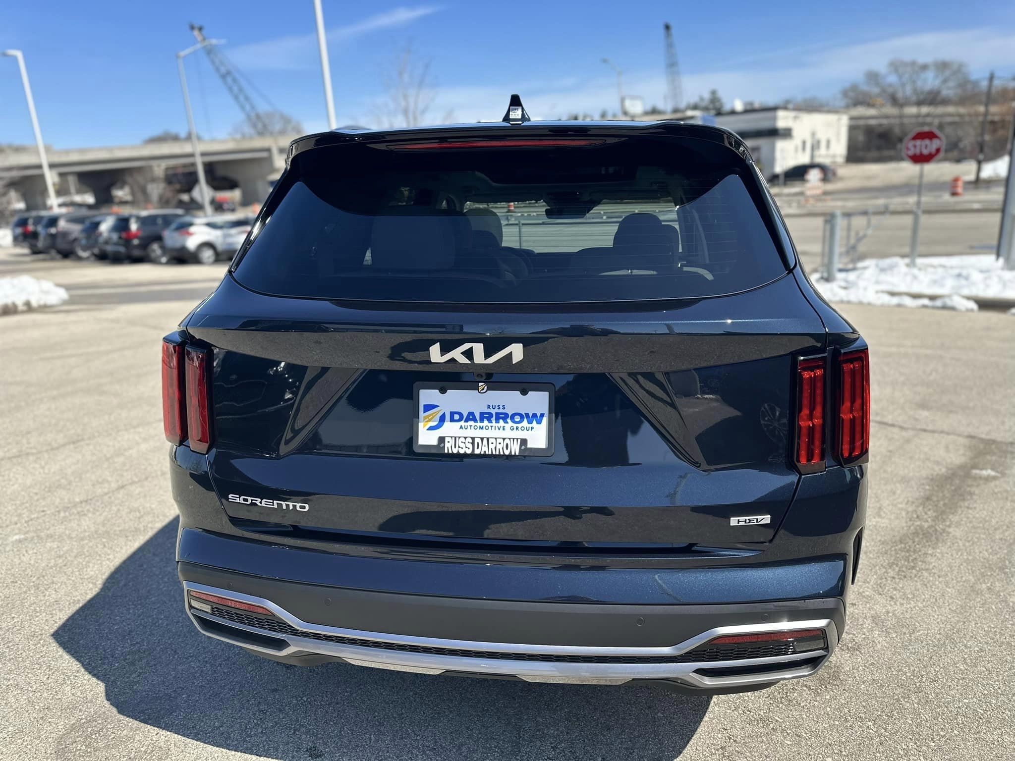 2023 Kia Sportage - Gravity Blue - HEV Hybrid SX Prestige Trim - Rear View