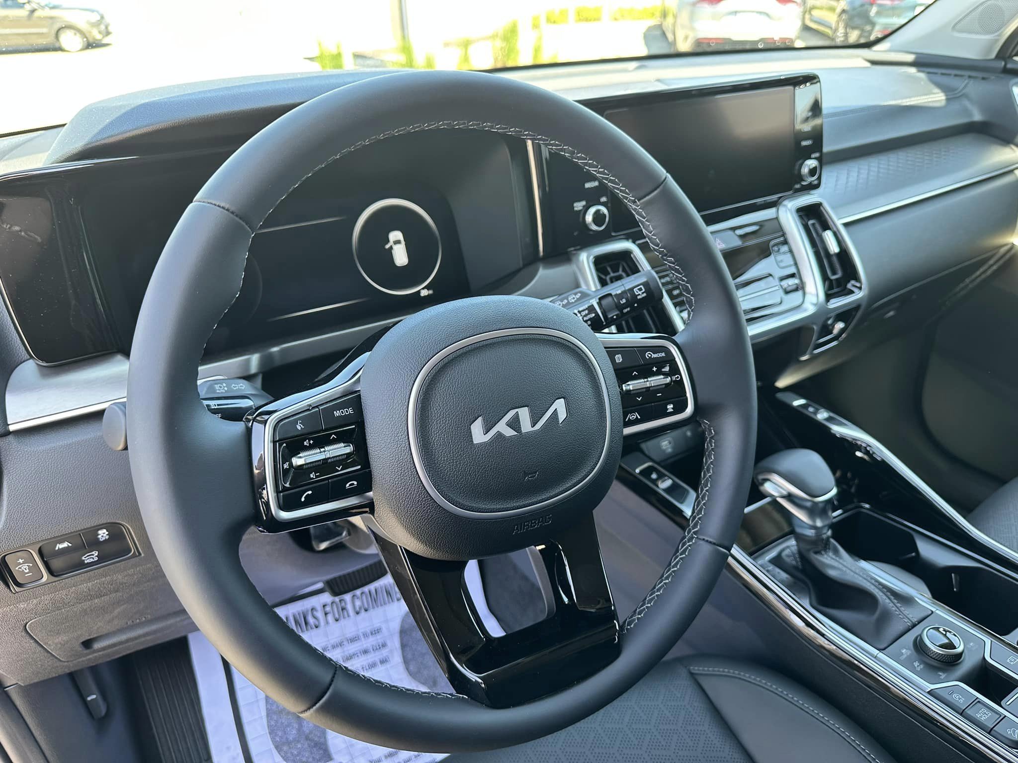 2023 Kia Sportage - Sapphire Blue - SX AWD Trim - Steering Wheel