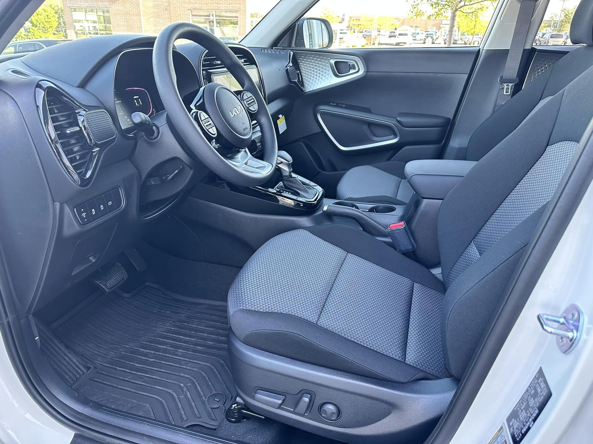 2023 Kia Soul - Clear White w/Black Roof - S Trim - Driver's Cockpit