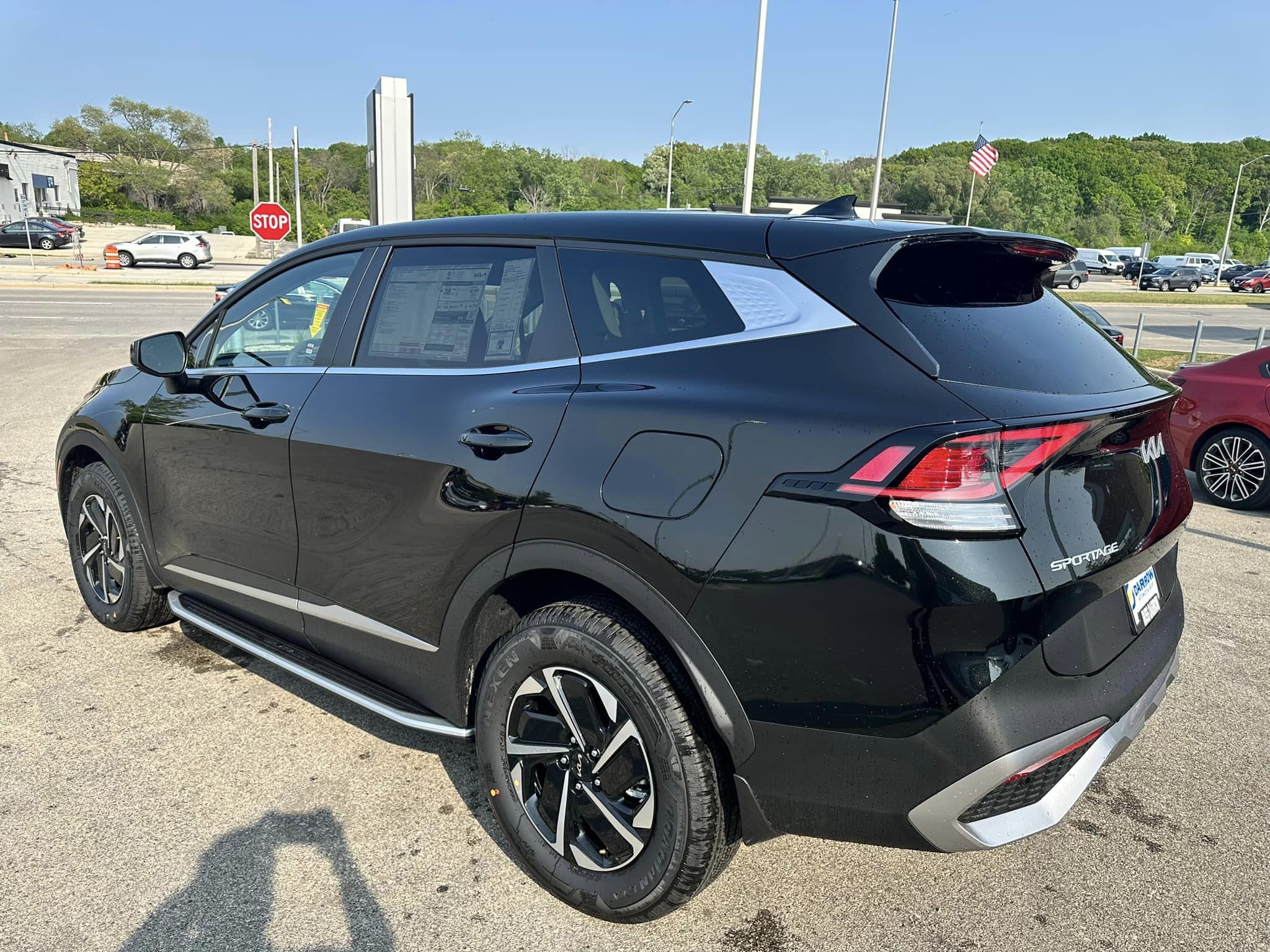2023 Kia Sportage Hybrid - Fusion Black - LX Trim - Driver's Side View Rear
