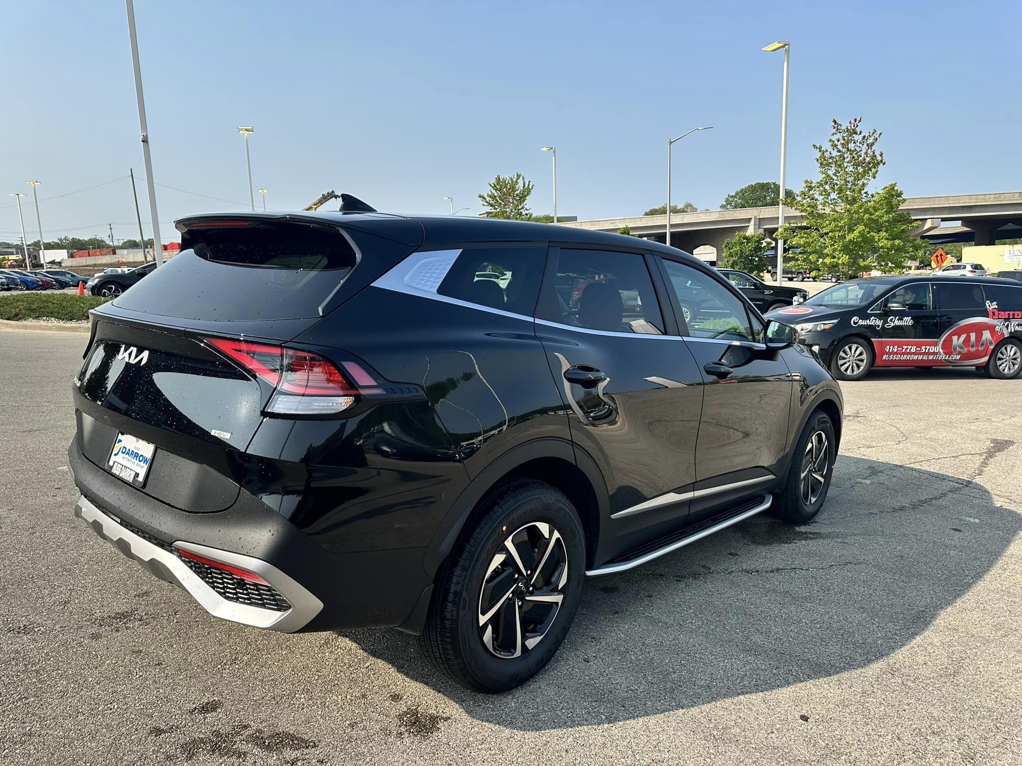 2023 Kia Sportage Hybrid - Fusion Black - LX Trim - Passenger View Rear