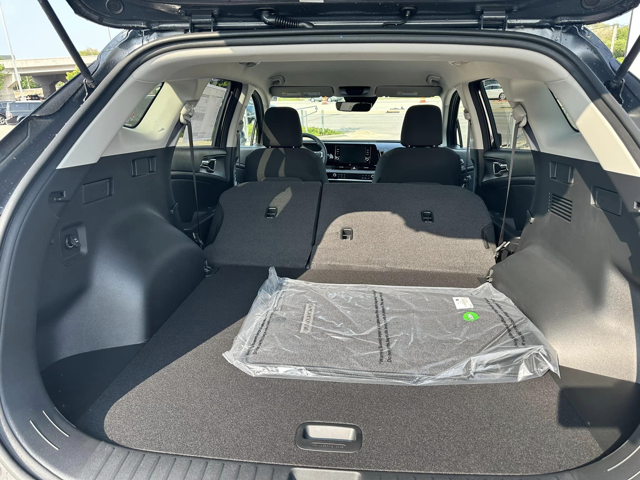 2023 Kia Sportage Hybrid - Fusion Black - LX Trim - Cargo Space Seats Down