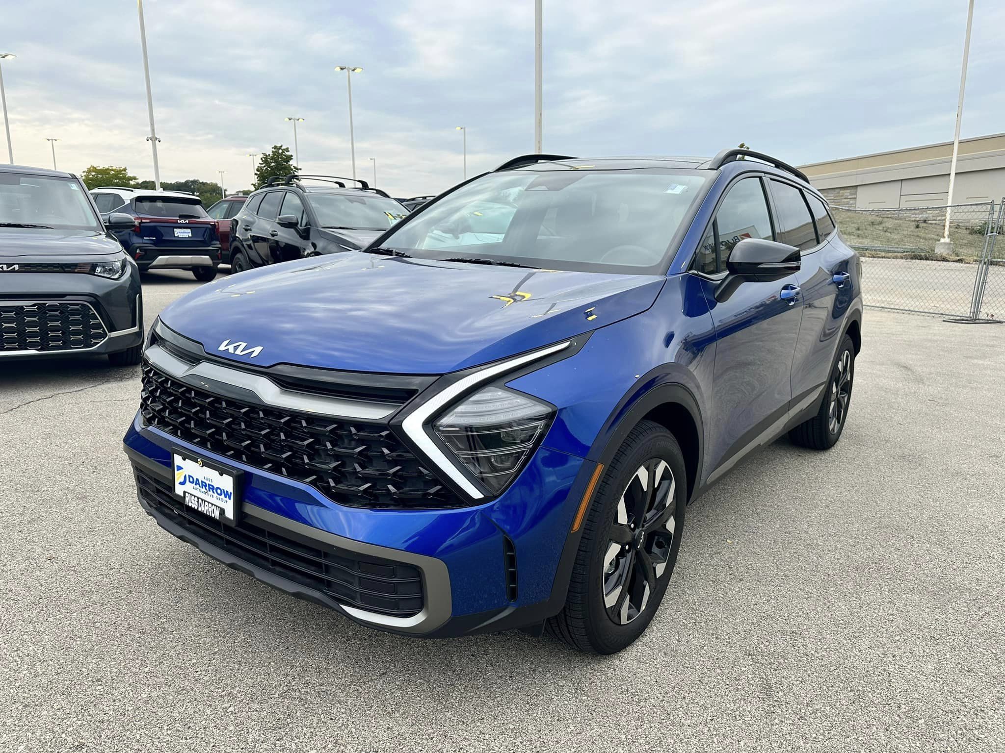 2024 Kia Sportage - Sapphire Blue - X-Line AWD Trim - Driver's Side View