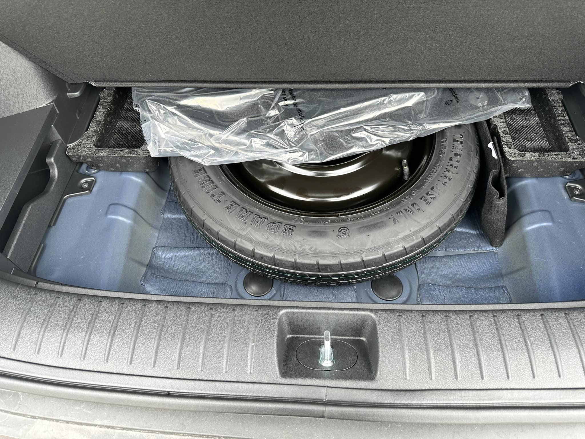 2024 Kia Sportage - Sapphire Blue - X-Line AWD Trim - Spare Tire