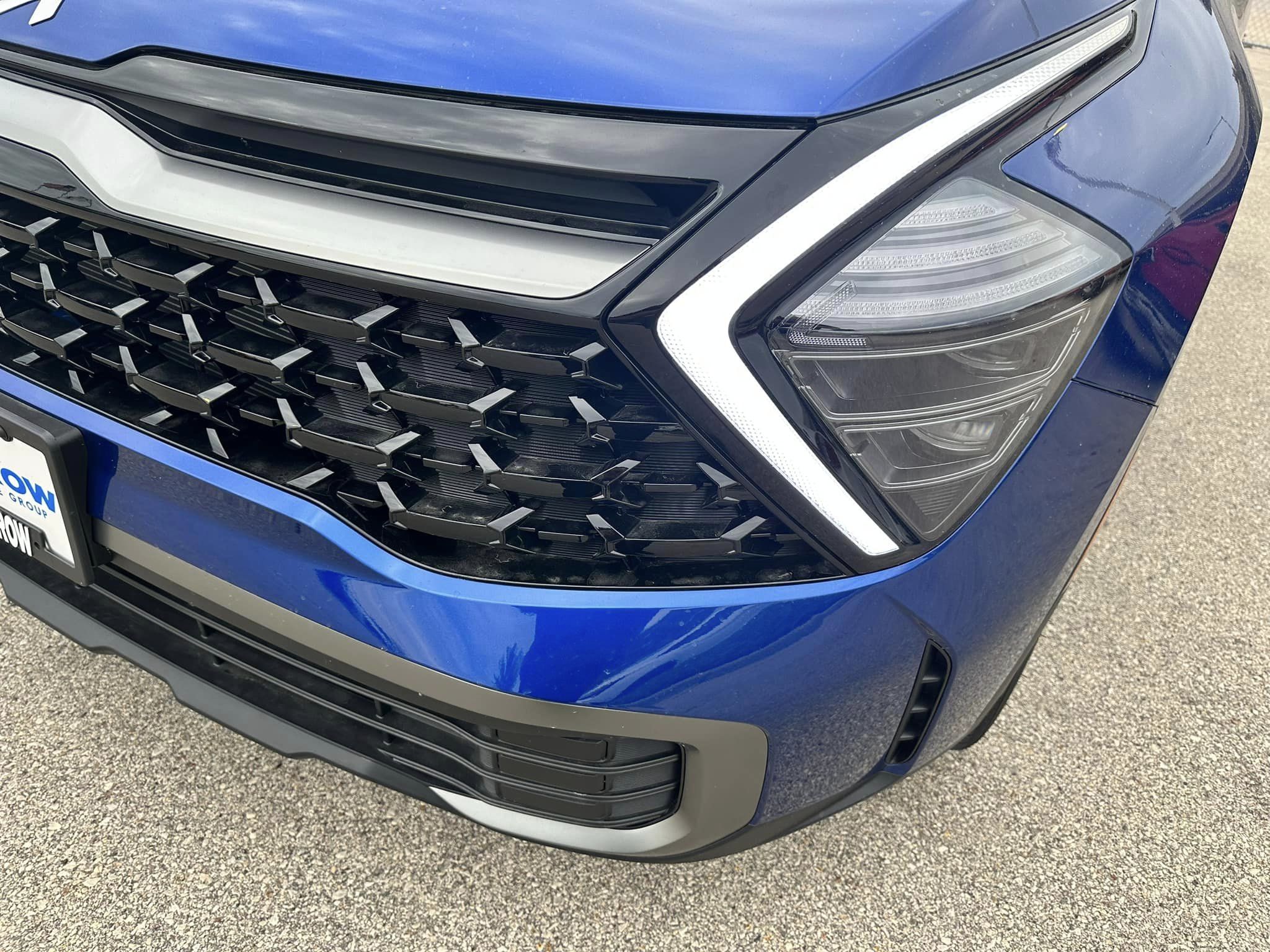2024 Kia Sportage - Sapphire Blue - X-Line AWD Trim - Driver's Side Close Up