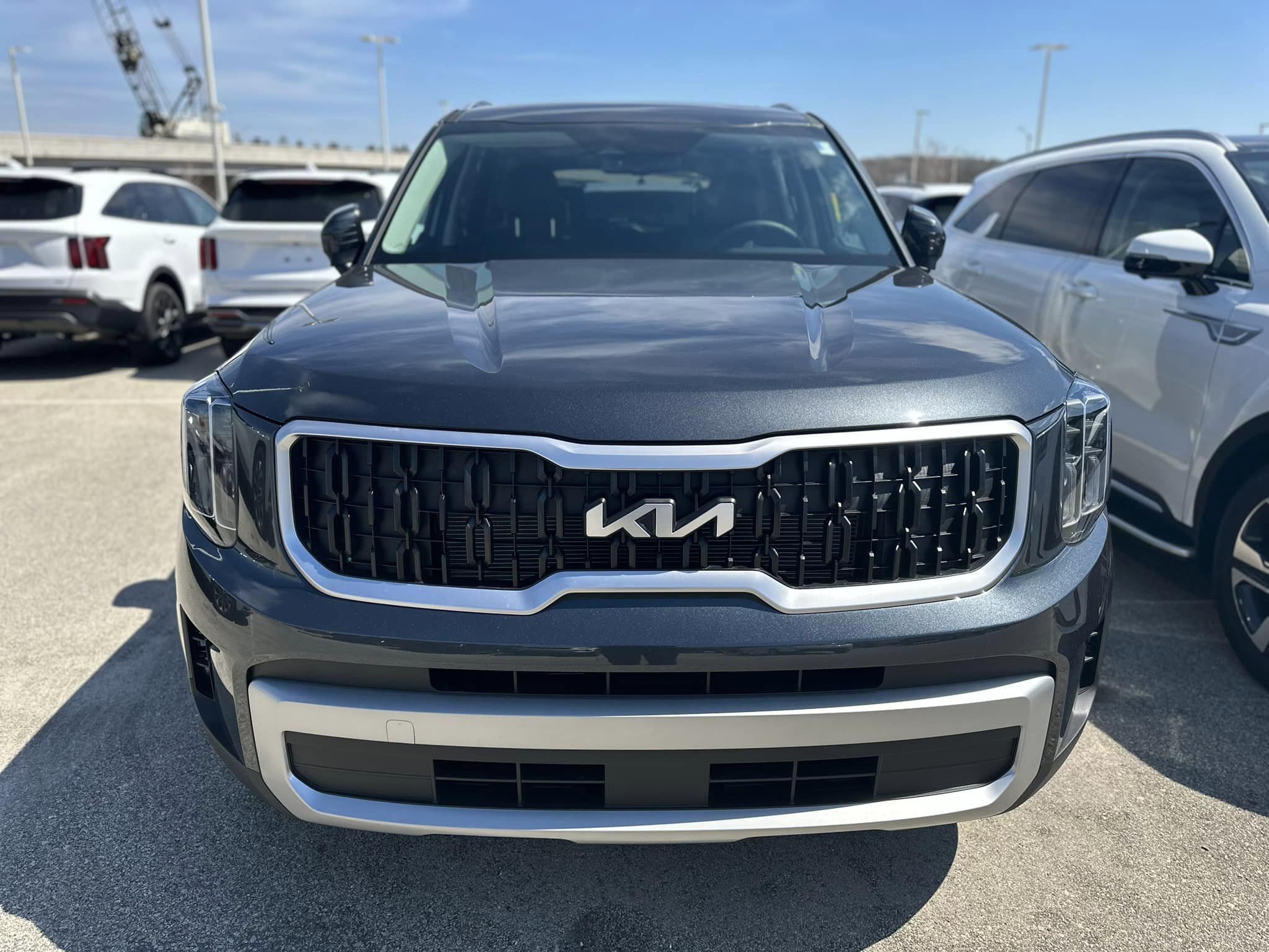 2023 Kia Telluride - EX Trim - Gravity Gray - Front View